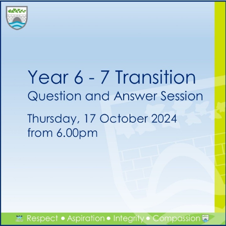  Year 6 - 7 Transition - Evening Question and Answer Session 